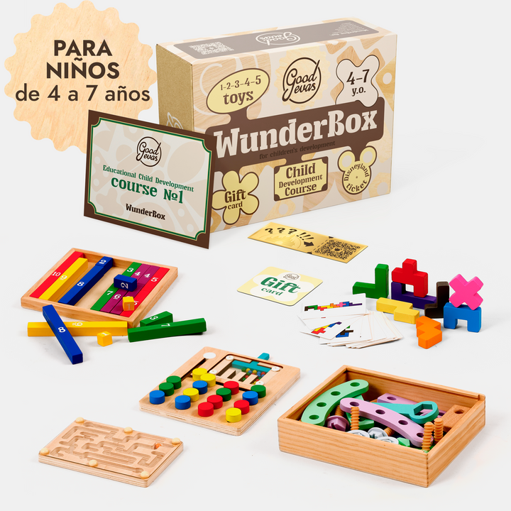 WunderBox 4-7 años – caja de desarrollo para niños