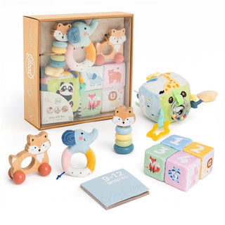 BabyBox — Kits de juego para el primer año (0–12 meses)