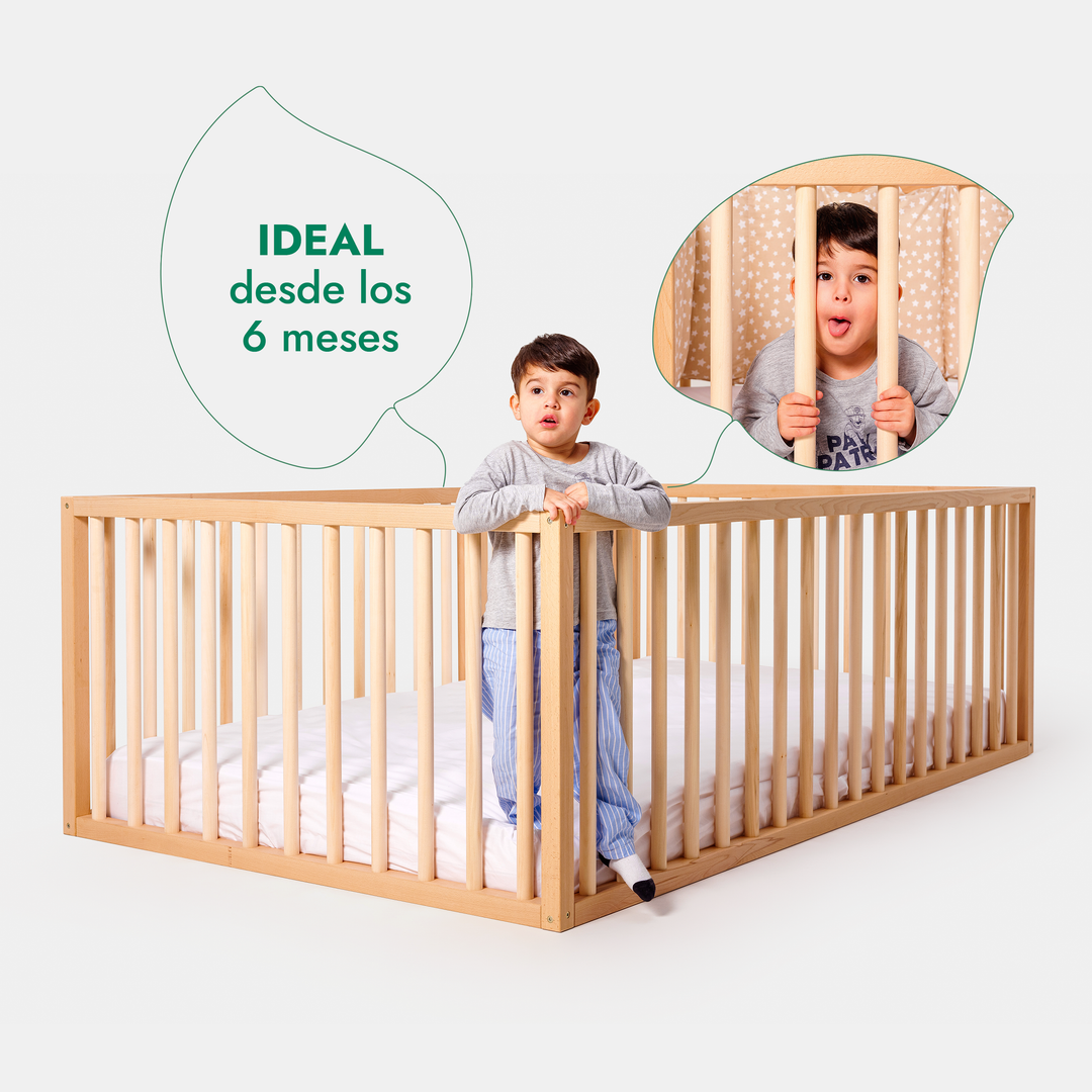 Cama Montessori Para Niños y Niños Pequeños a partir de 6 meses