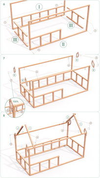Cama casita
