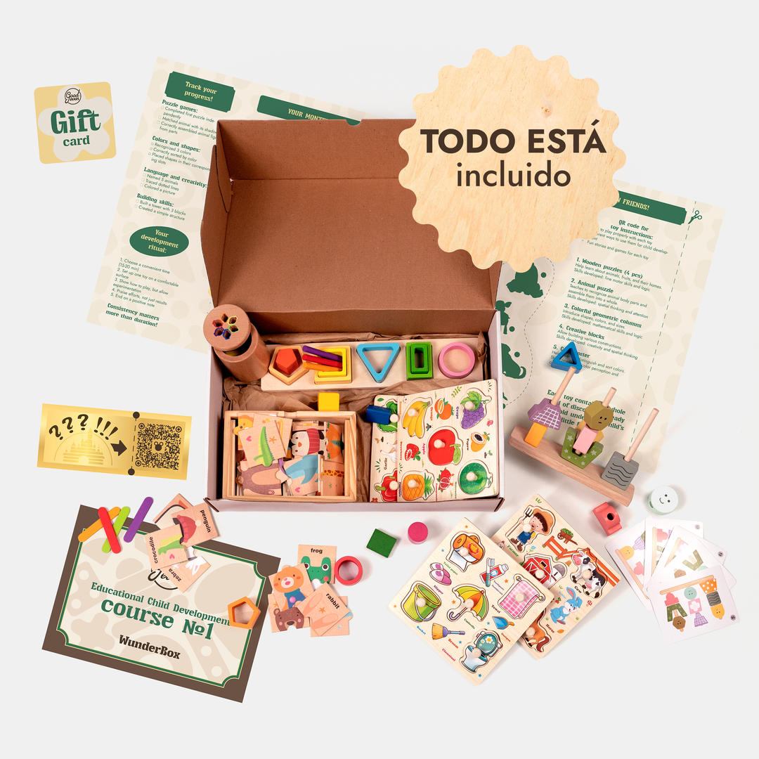 WunderBox 1-3 años – caja de desarrollo para los más pequeños