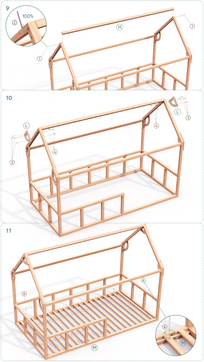 Cama casita