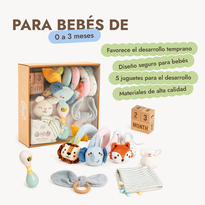 BabyBox — Kits de juego para el primer año (0–12 meses)