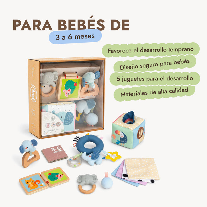BabyBox — Kits de juego para el primer año (0–12 meses)