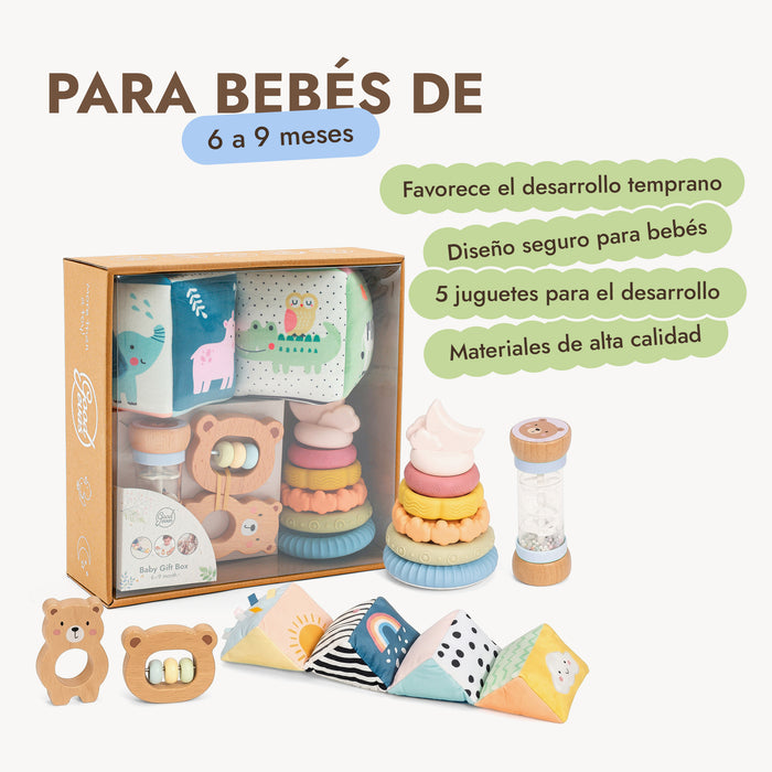 BabyBox — Kits de juego para el primer año (0–12 meses)