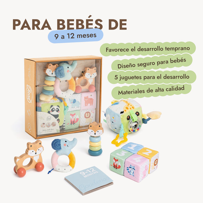 BabyBox — Kits de juego para el primer año (0–12 meses)