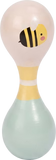 Maraca de doble cabeza