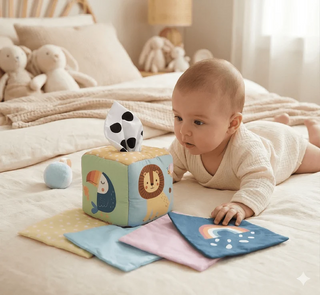 BabyBox — Kits de juego para el primer año (0–12 meses)