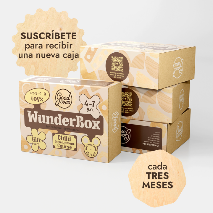 WunderBox 4-7 años – caja de desarrollo para niños