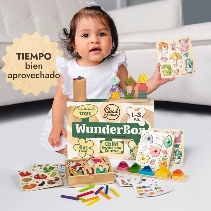 WunderBox 1-3 años – caja de desarrollo para los más pequeños