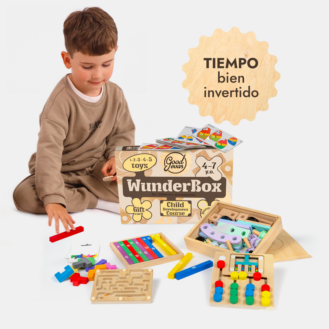WunderBox 4-7 años – caja de desarrollo para niños
