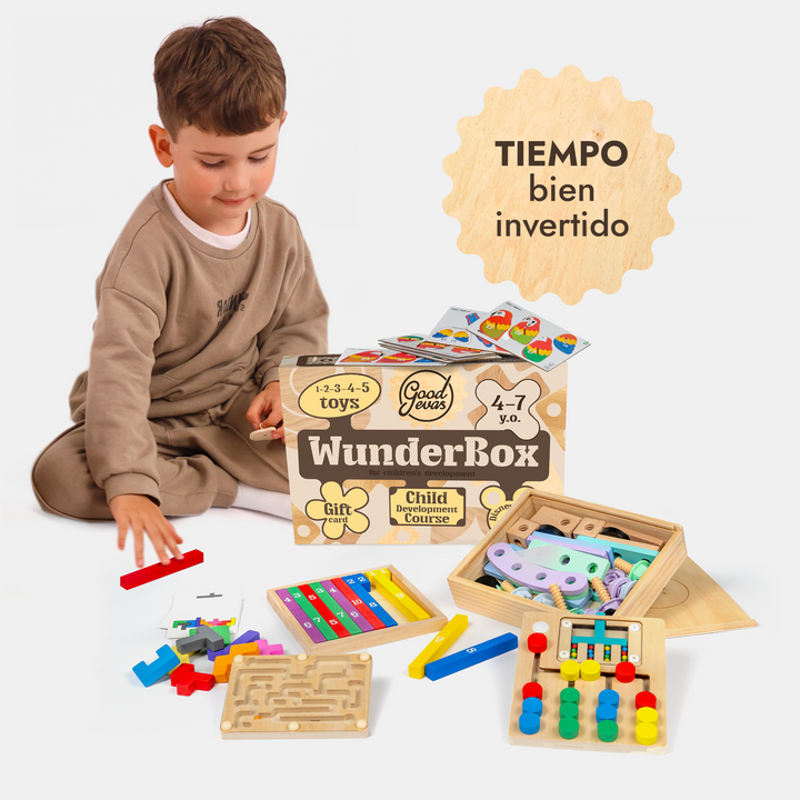 WunderBox 4-7 años – caja de desarrollo para niños