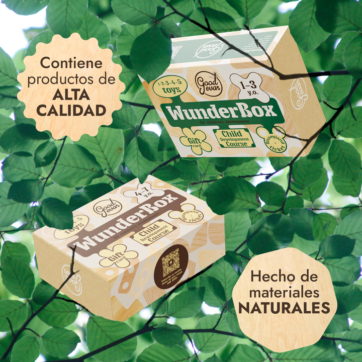 WunderBox 1-3 años – caja de desarrollo para los más pequeños