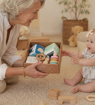 BabyBox — Kits de juego para el primer año (0–12 meses)