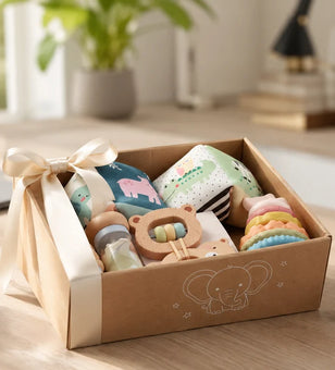 BabyBox — Kits de juego para el primer año (0–12 meses)