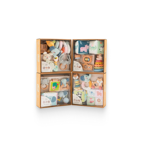 BabyBox — Kits de juego para el primer año (0–12 meses)
