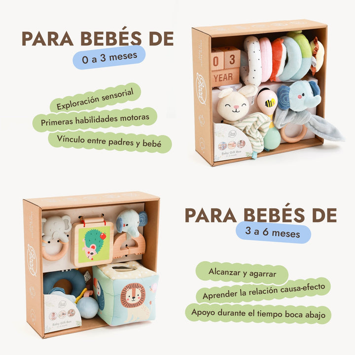 BabyBox — Kits de juego para el primer año (0–12 meses)