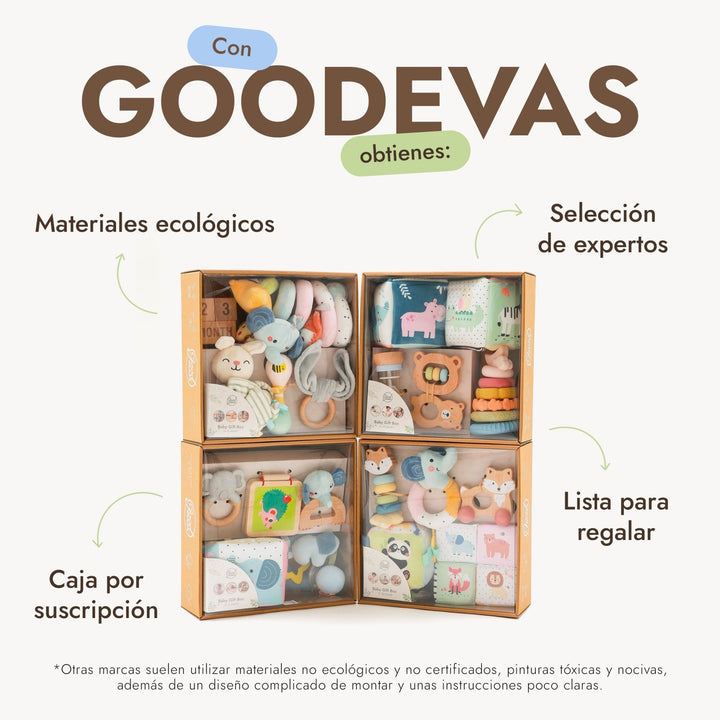 BabyBox — Kits de juego para el primer año (0–12 meses)