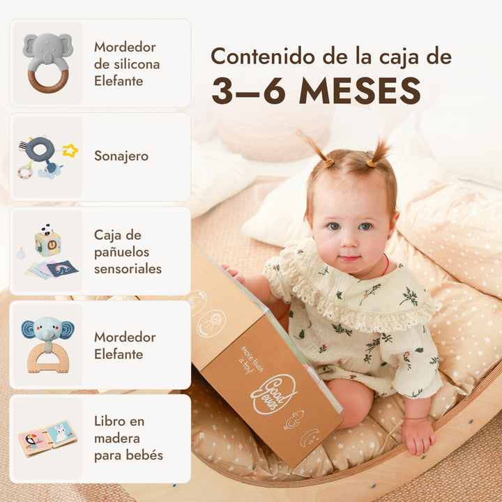 BabyBox — Kits de juego para el primer año (0–12 meses)
