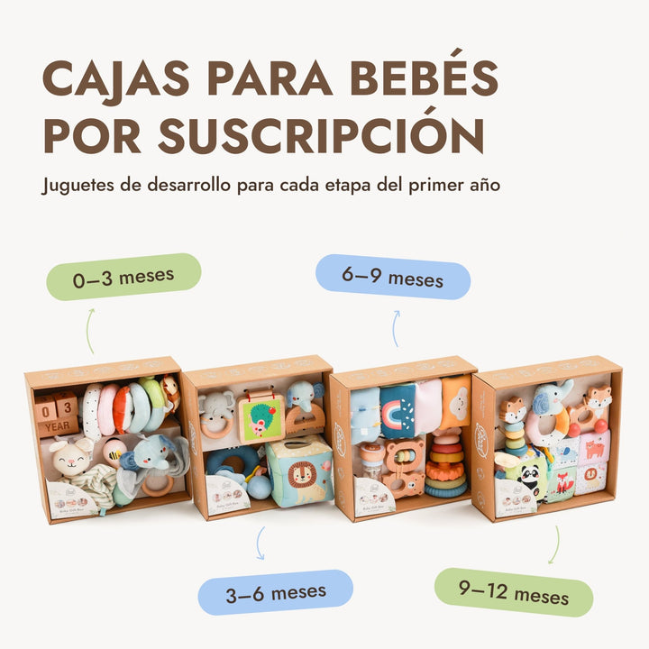 BabyBox — Kits de juego para el primer año (0–12 meses)