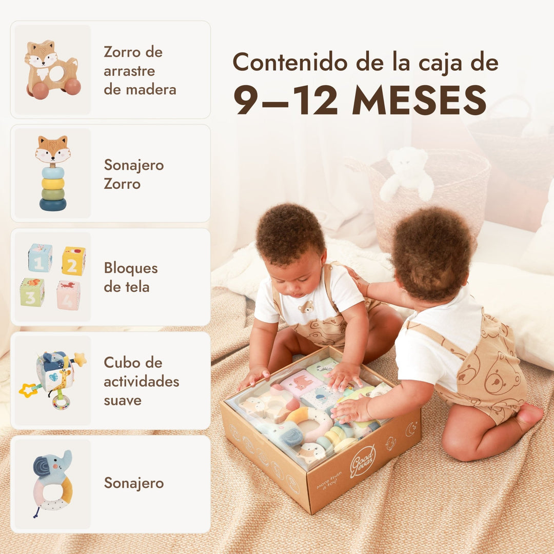 BabyBox — Kits de juego para el primer año (0–12 meses)