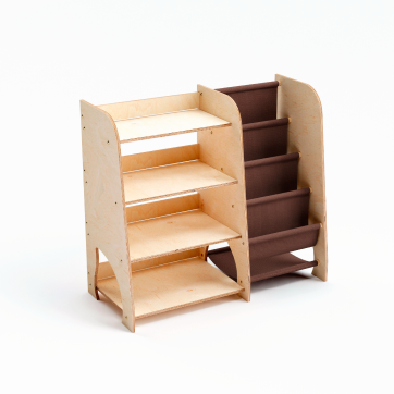 Estantería para libros y juguetes para niños - Grande