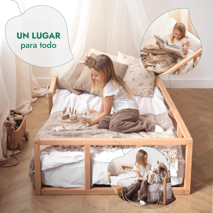 Cama Montessori Para Niños y Niños Pequeños a partir de 6 meses