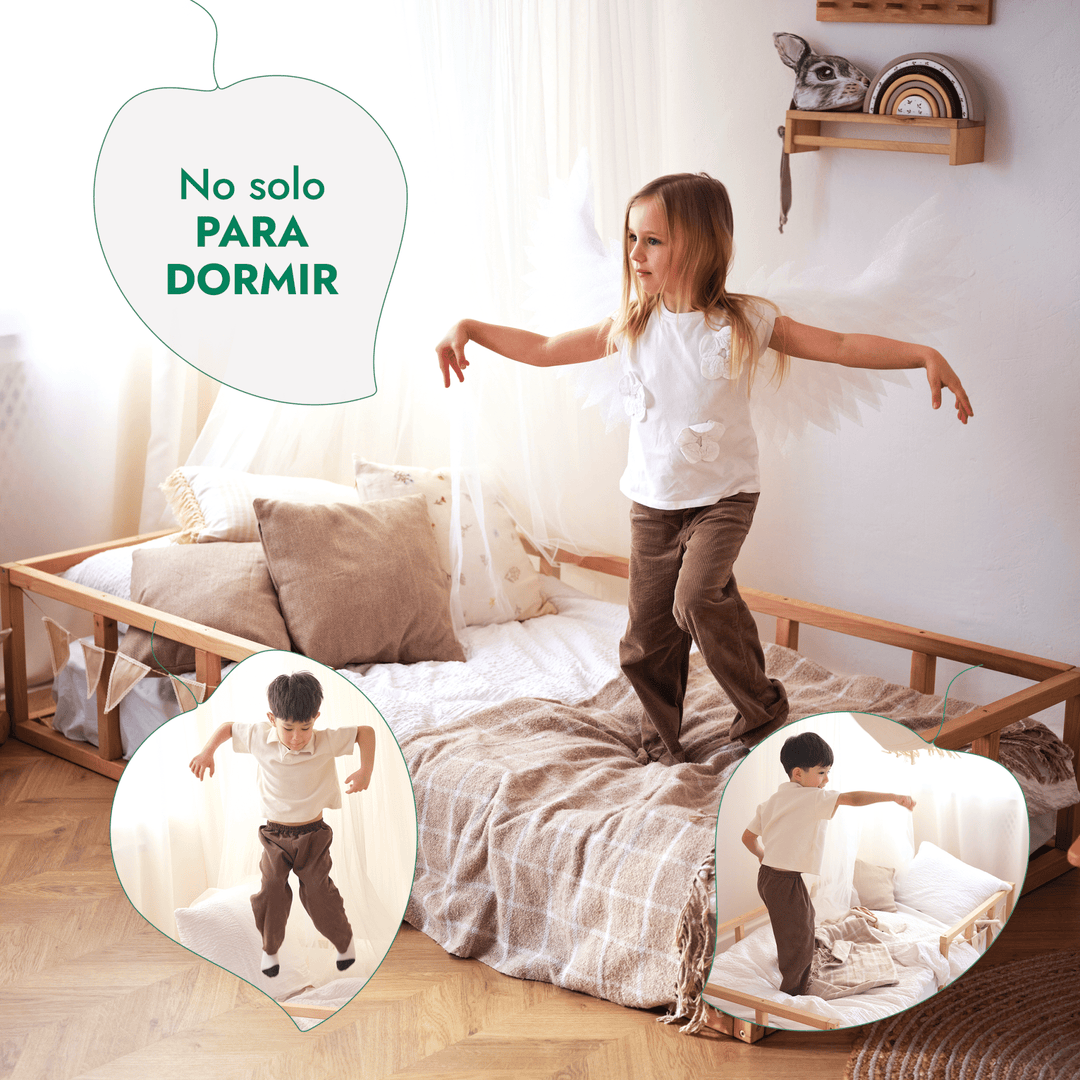 Cama Montessori Para Niños y Niños Pequeños a partir de 6 meses