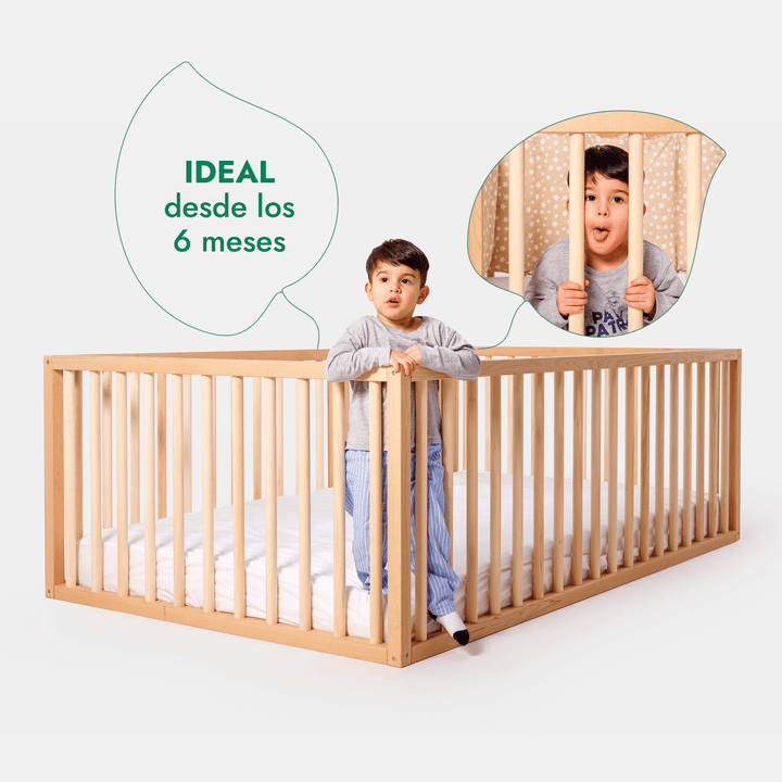 Cama Montessori Para Niños y Niños Pequeños a partir de 6 meses