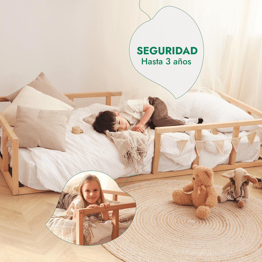 Cama Montessori Para Niños y Niños Pequeños a partir de 6 meses