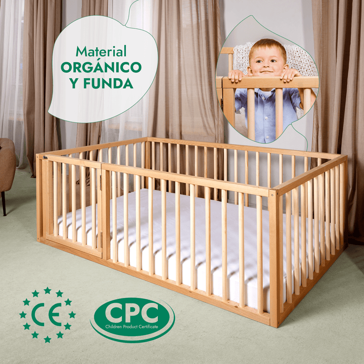 Cama Montessori Para Niños y Niños Pequeños a partir de 6 meses