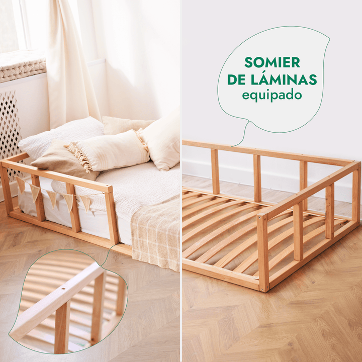 Cama Montessori Para Niños y Niños Pequeños a partir de 6 meses