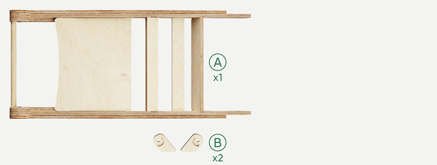 Torre auxiliar delgada