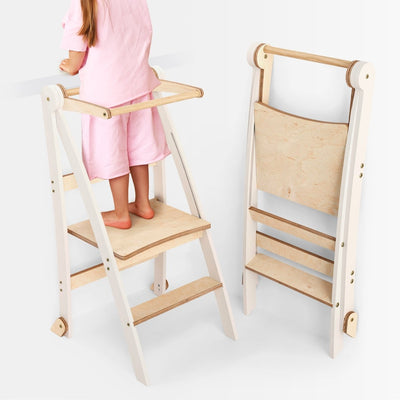 Kids Helper: Un taburete plegable multifuncional para niños