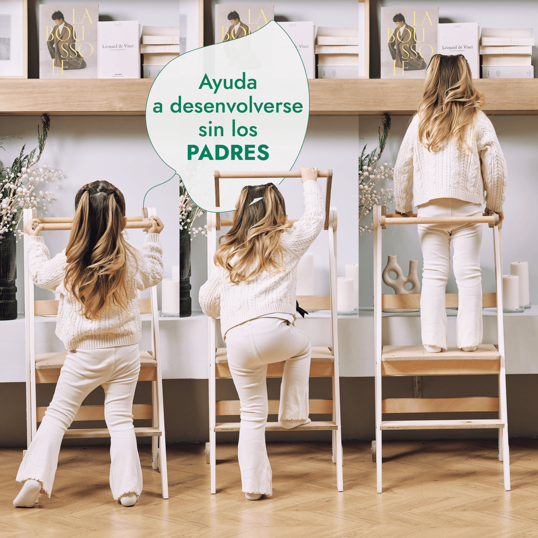Kids Helper: Un taburete plegable multifuncional para niños
