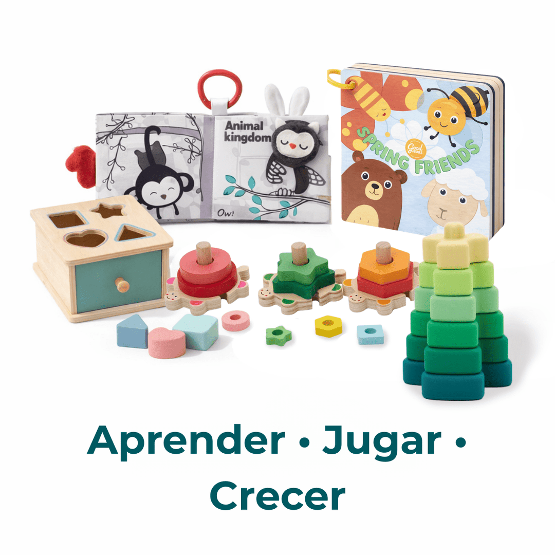 Suscripción anual a kits de juego (1–2 años) — 4 kits al año — GoodevasBox