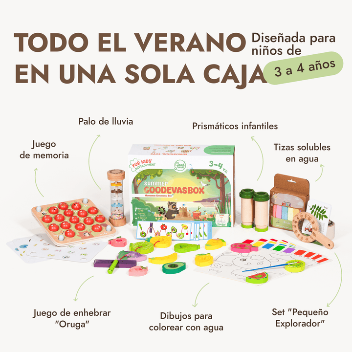 Kit de juego de verano (3–4 años) — GoodevasBox