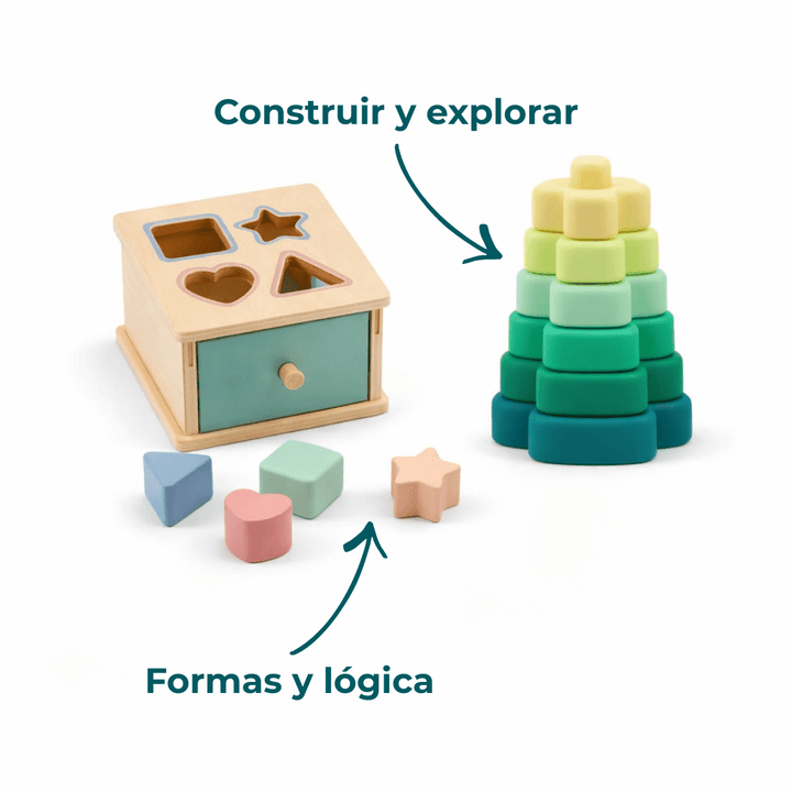 Suscripción anual a kits de juego (1–2 años) — 4 kits al año — GoodevasBox
