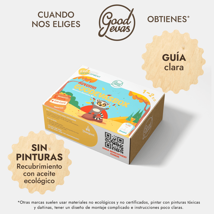 Suscripción anual a kits de juego (1–2 años) — 4 kits al año — GoodevasBox