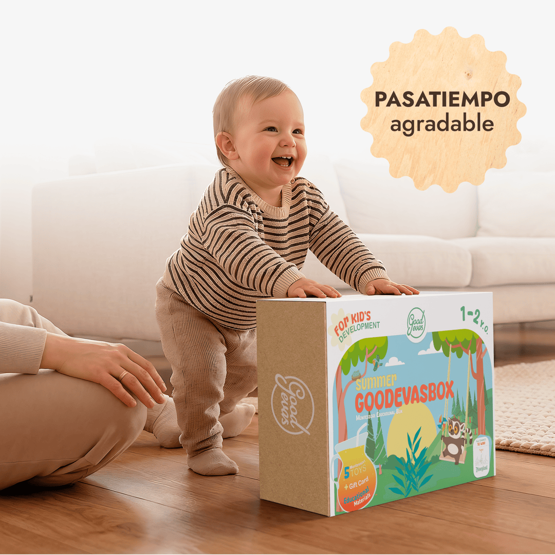 Suscripción anual a kits de juego (1–2 años) — 4 kits al año — GoodevasBox