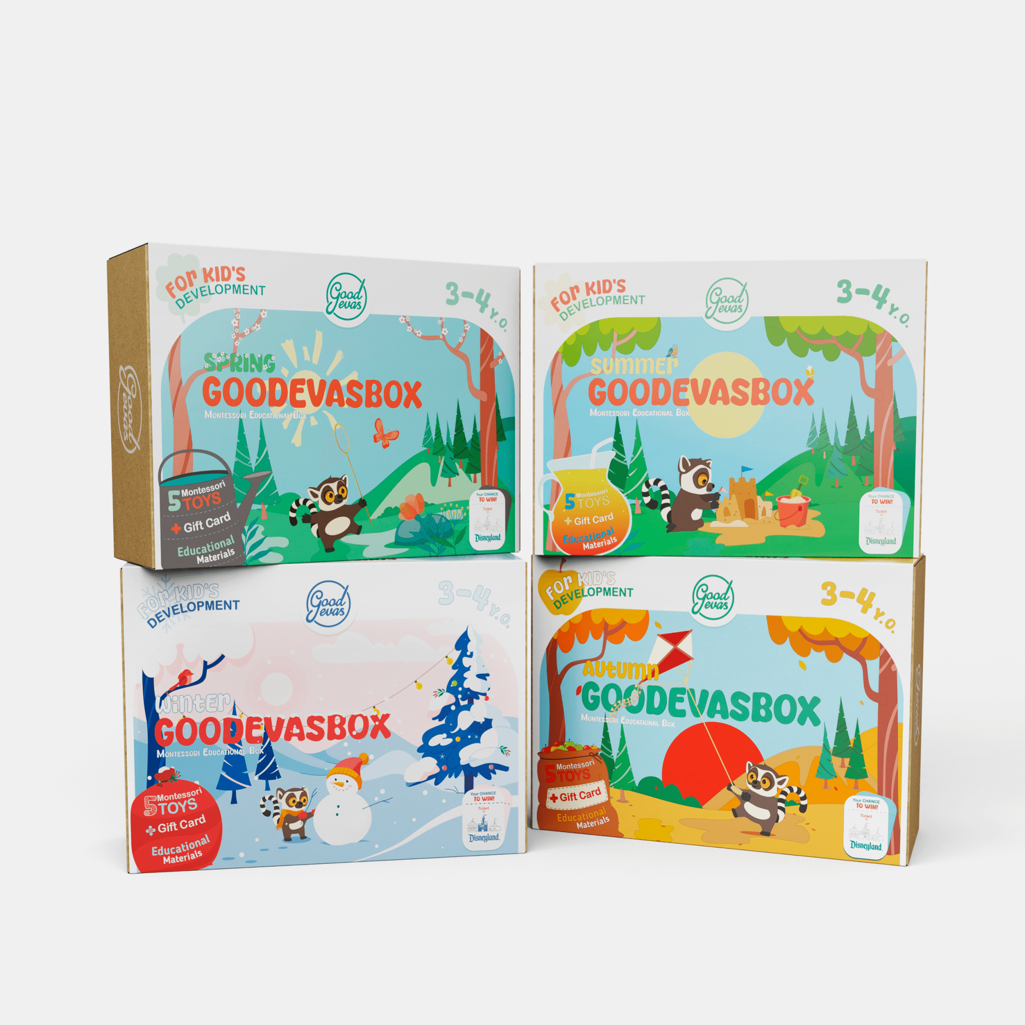 Suscripción Kits Montessori 3–4 Años – GoodevasBox | Goodevas