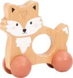 Zorro de arrastre de madera