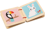 Libro en madera para bebés