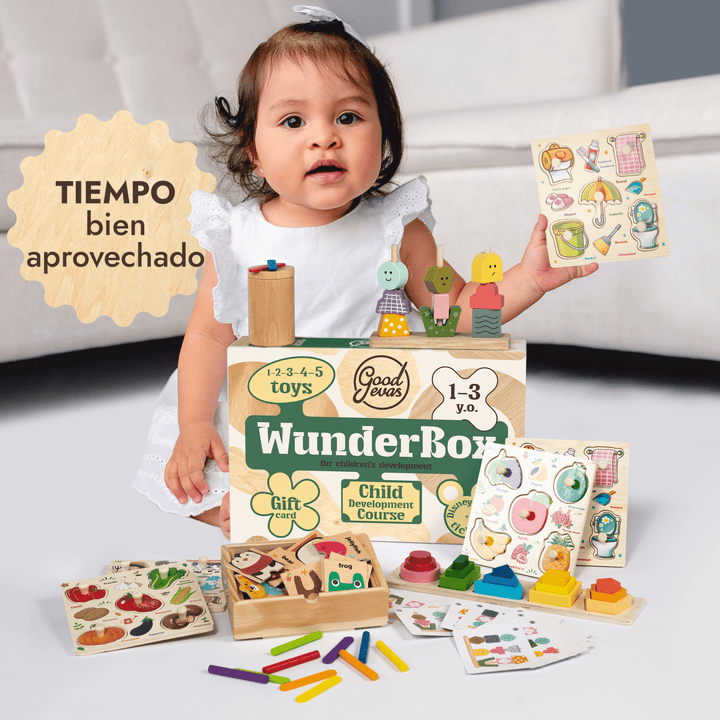 WunderBox 1-3 años – caja de desarrollo para los más pequeños