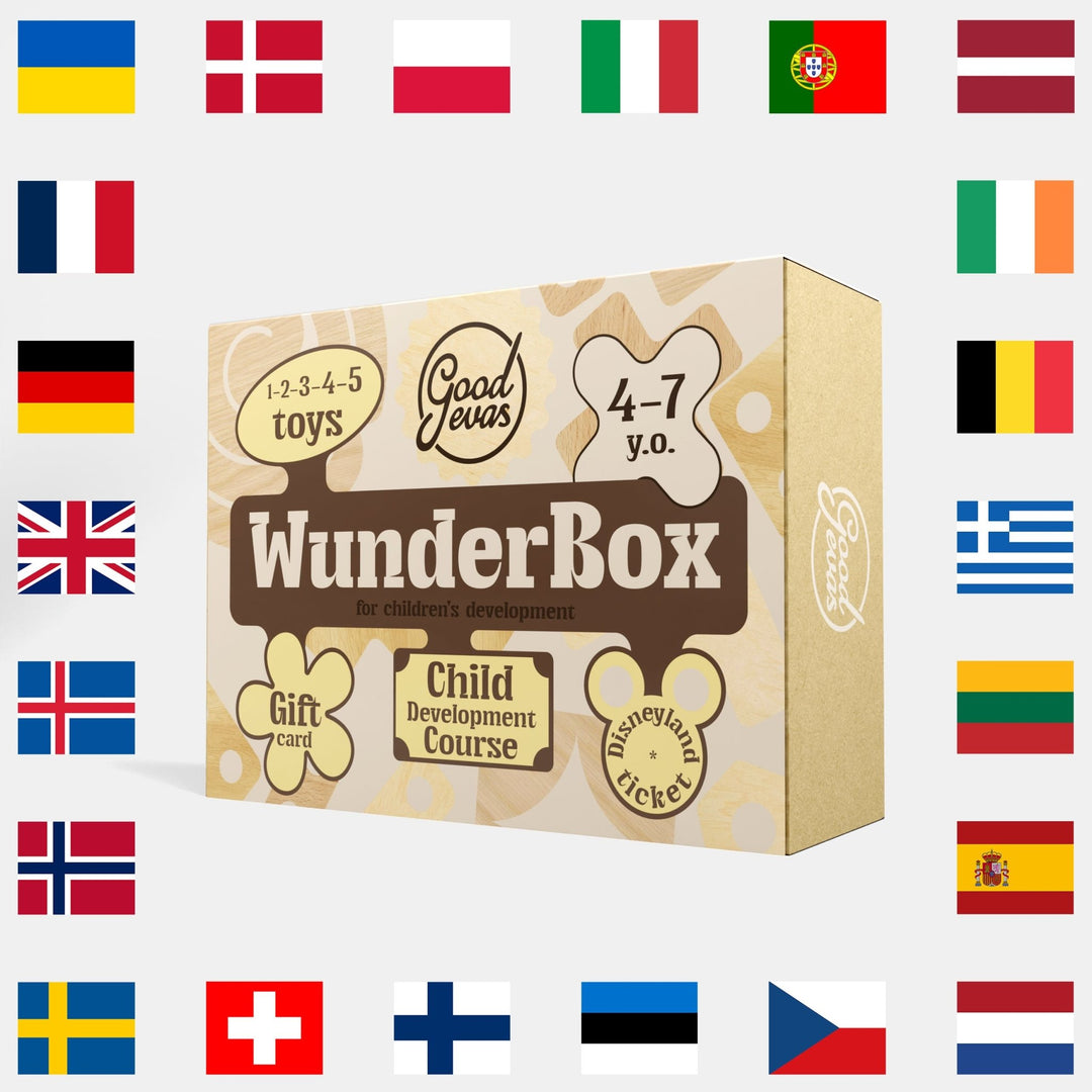 WunderBox 4-7 años – caja de desarrollo para niños