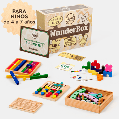 WunderBox 4-7 años – caja de desarrollo para niños