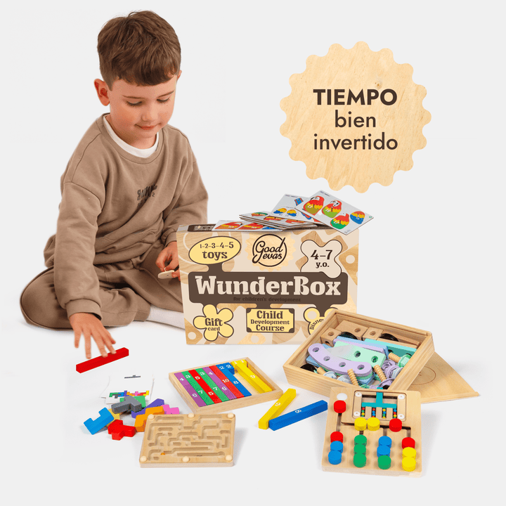 WunderBox 4-7 años – caja de desarrollo para niños
